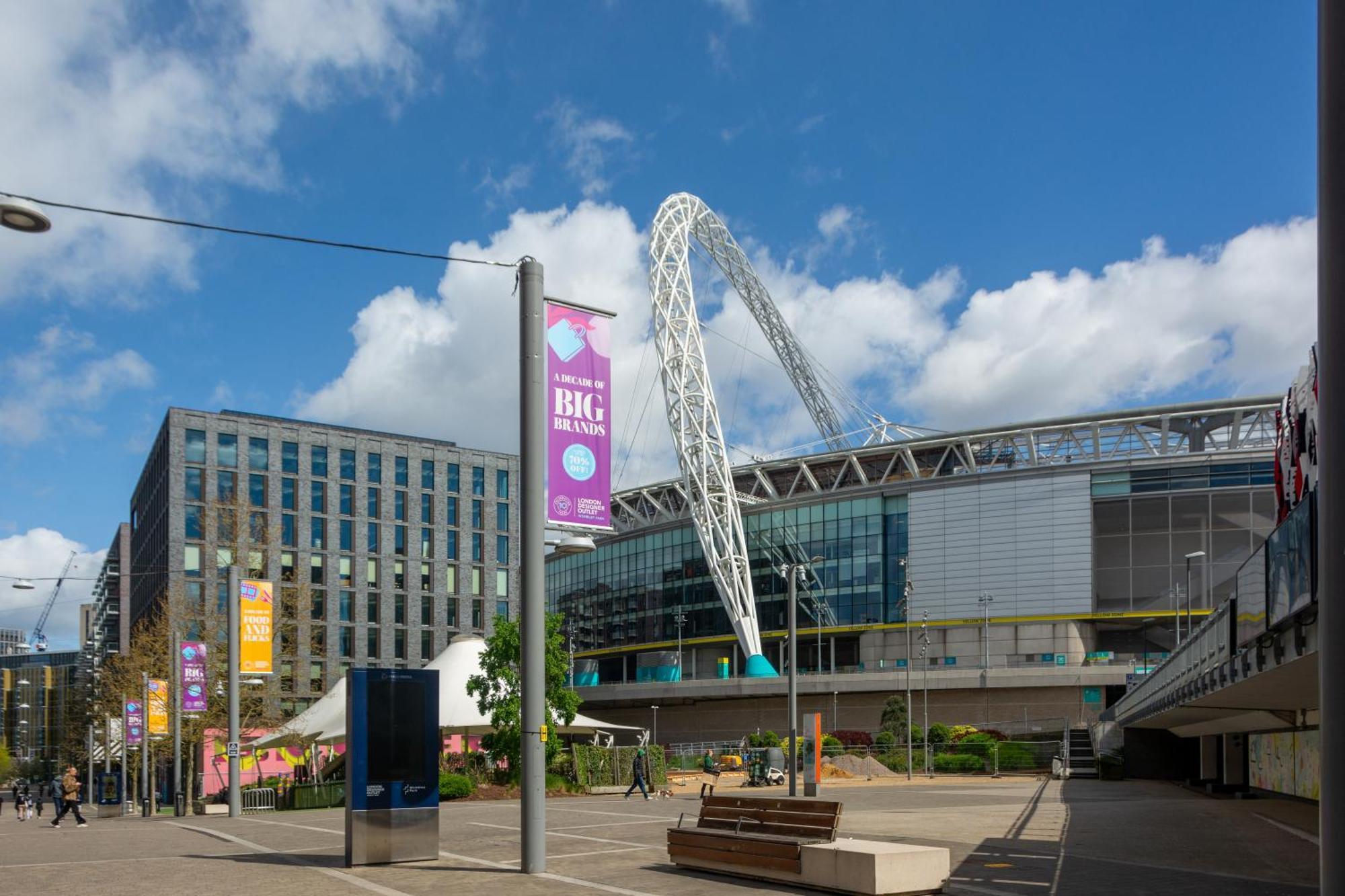 Mysquare State-Of-The-Art 1 Bedroom Apartments Near Wembley Park London Kültér fotó