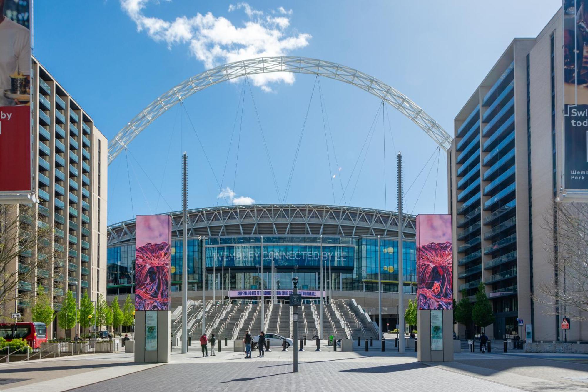 Mysquare State-Of-The-Art 1 Bedroom Apartments Near Wembley Park London Kültér fotó