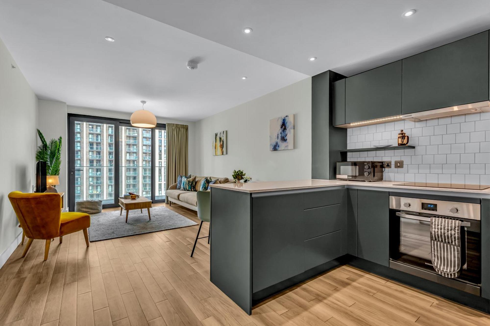 Mysquare State-Of-The-Art 1 Bedroom Apartments Near Wembley Park London Kültér fotó