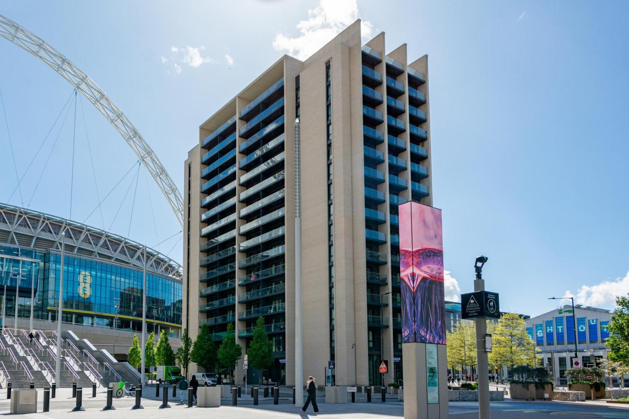 Mysquare State-Of-The-Art 1 Bedroom Apartments Near Wembley Park London Kültér fotó