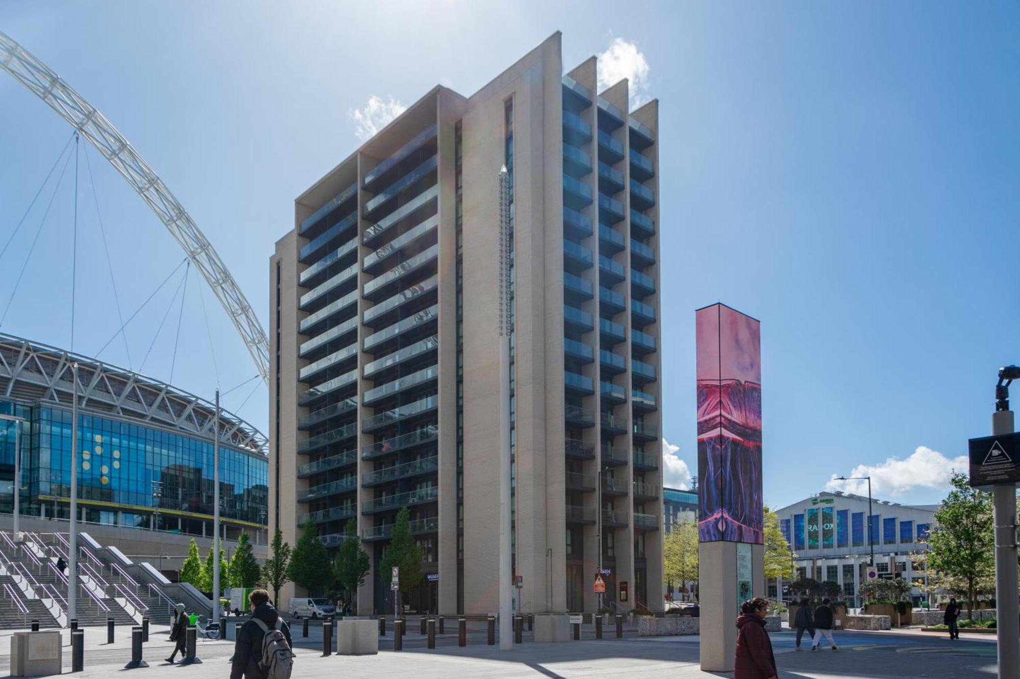 Mysquare State-Of-The-Art 1 Bedroom Apartments Near Wembley Park London Kültér fotó